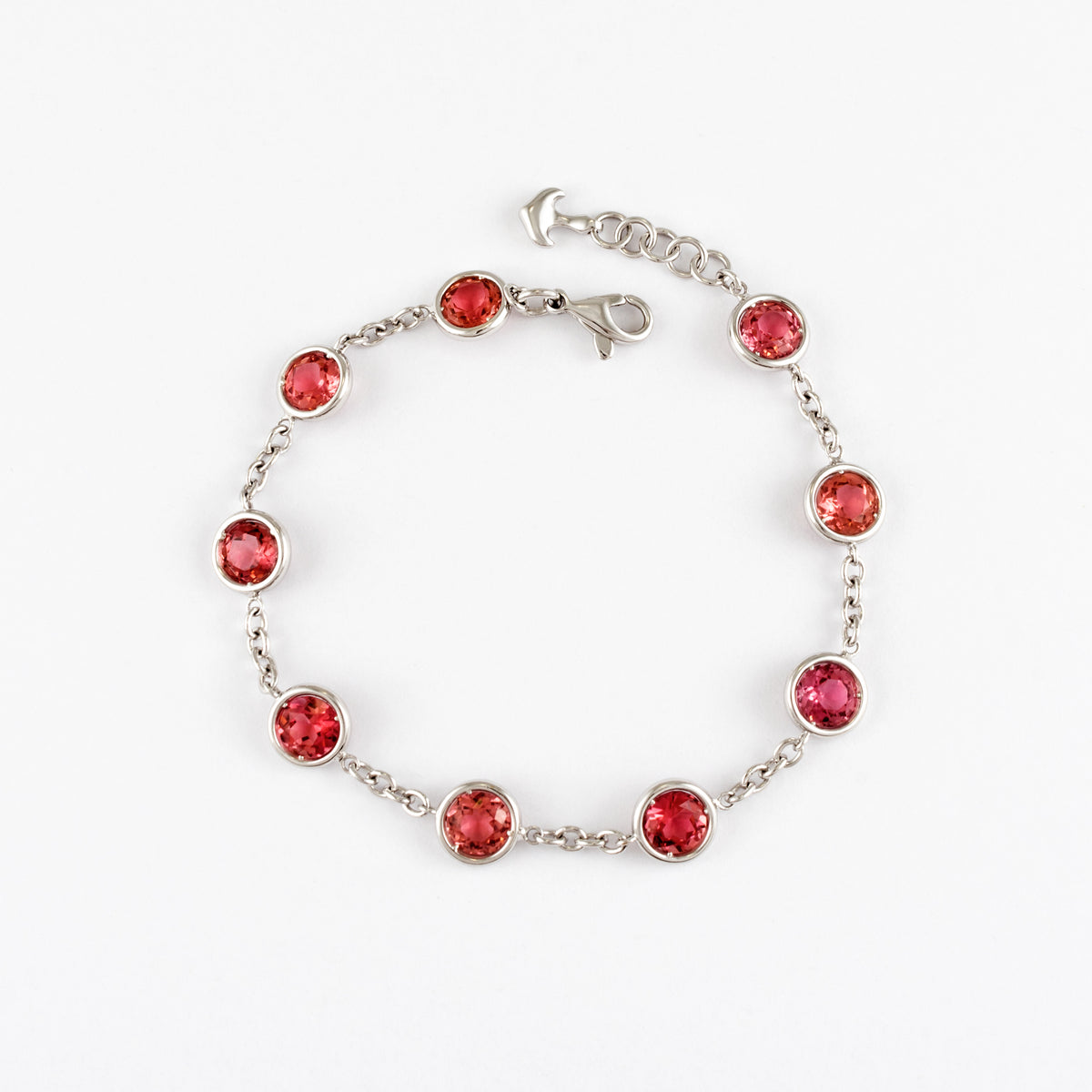 Red Jasper Silver Bracelet
