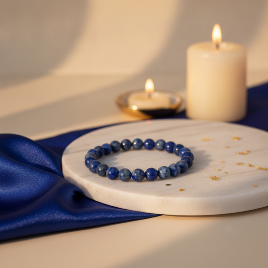 Lapis Lazuli Bracelet Bracelet — lifestyle hero