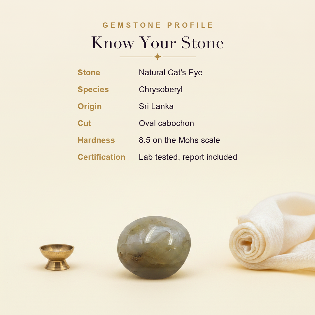 Cat's Eye (Lehsunia) — gemstone profile