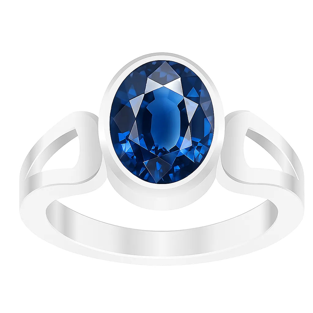 Blue Sapphire RIng (Premium AA) - Sri Lanka