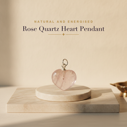 Prem Bandhan Combo (Rose Quartz Bracelet + Heart Pendant + Moonstone) (Lab Certified)