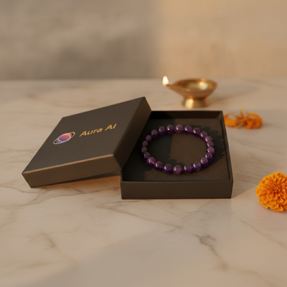 Laser Focus Trio (Clear Quartz + Amethyst + Tiger Eye)
