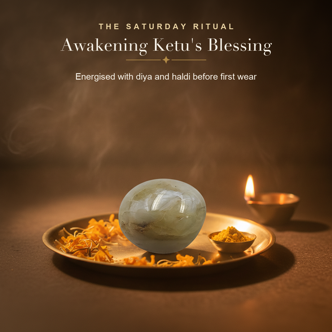 Cat's Eye (Lehsunia) — energised ritual