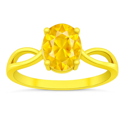 Yellow Sapphire Stone (Medium)