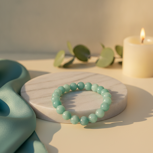 Amazonite Bracelet — lifestyle hero