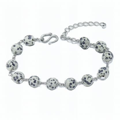 Jasper Silver Bracelet