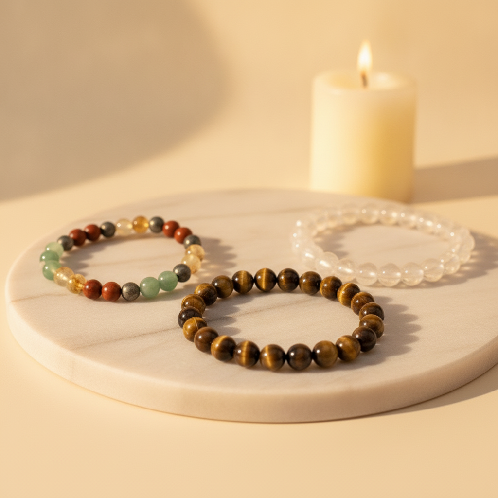Dream Job Trio (Dream Job + Tiger Eye + Clear Quartz)