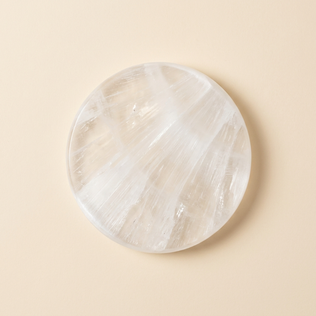 Raw Selenite Plate