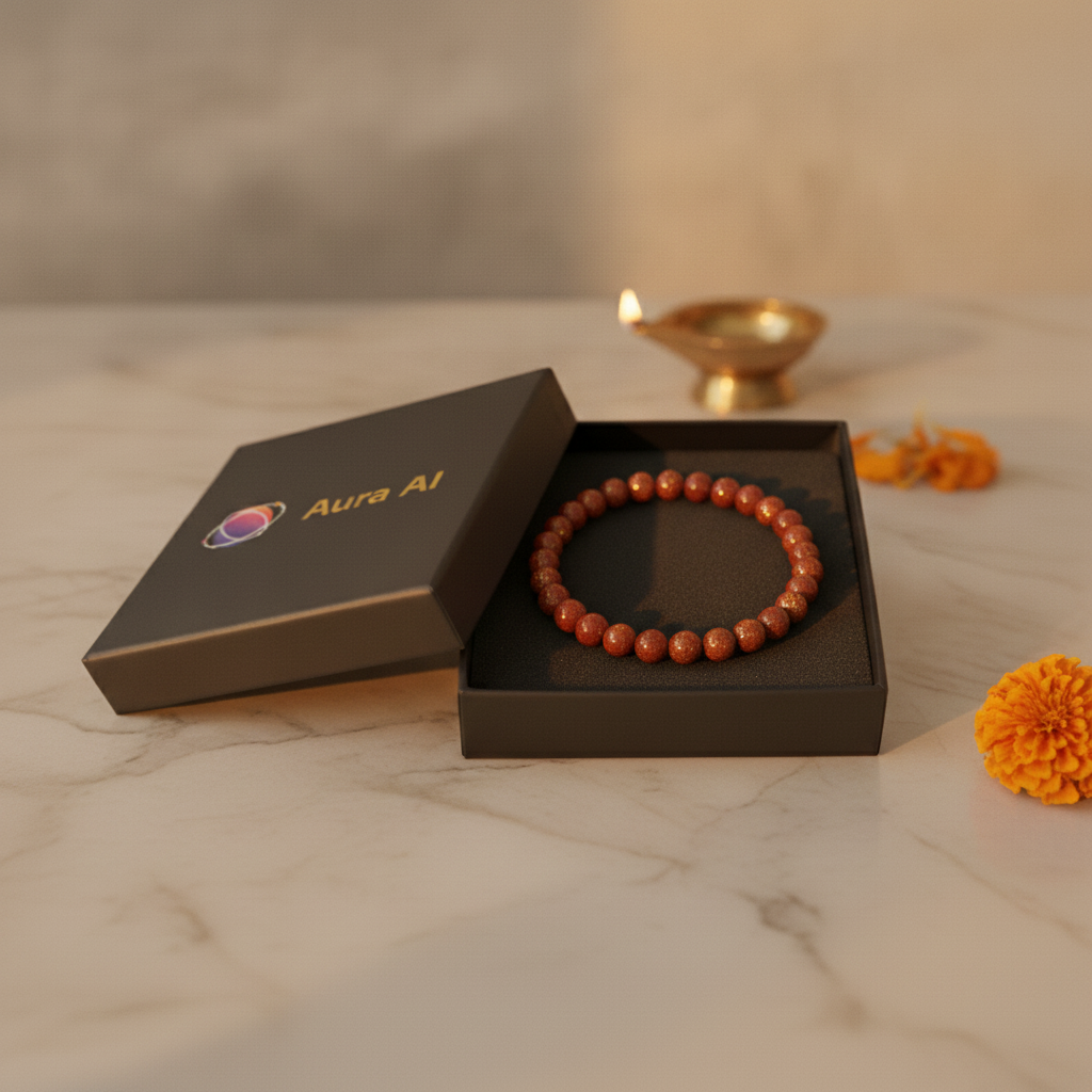 Sankalp Shakti Combo (Red Jasper + Clear Quartz Bracelet) (Lab Certified)